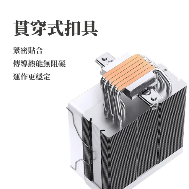 【JONSBO 喬思伯】CR1000 V3 PRO CPU散熱器 TDP:230W 3年保(無限鏡/6導管/高度157mm/9葉刀)