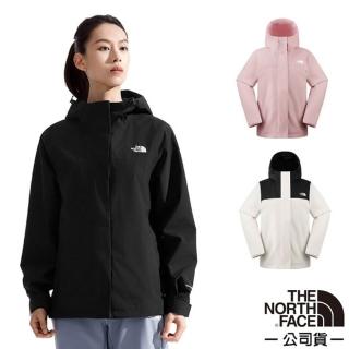 【The North Face】女 SANGRO 3效能防風防水透耐磨連帽外套夾克(可套件內件).DRYVENT 機能風雨衣遊/ 8DX8