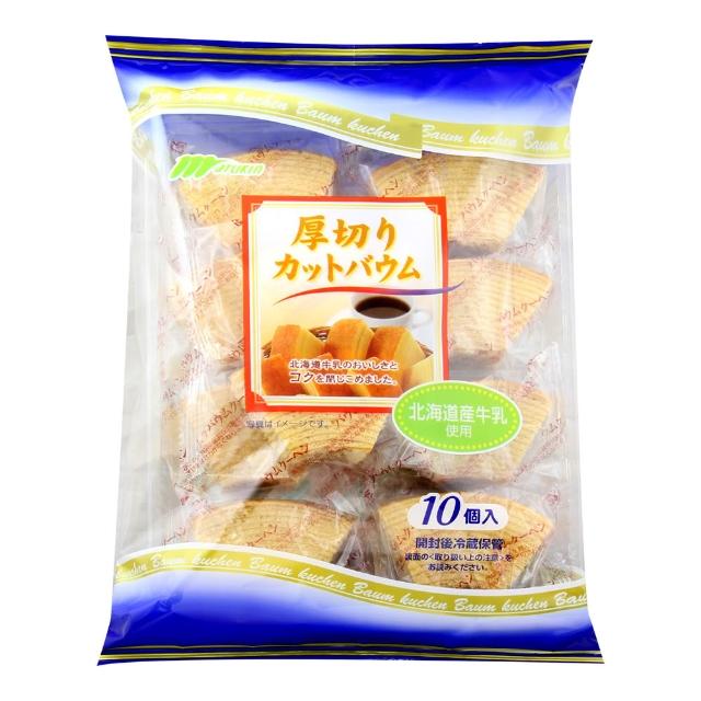 即期品【日本丸金】北海道厚切年輪蛋糕230g
