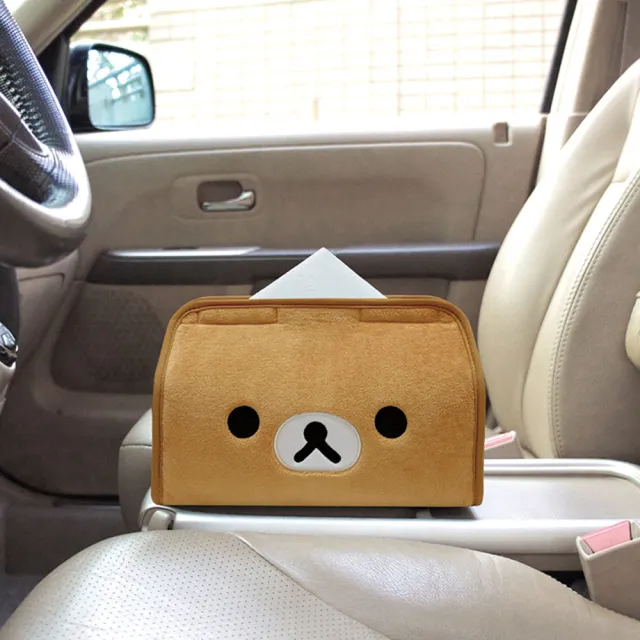 【Rilakkuma 拉拉熊】FACE 兩用面紙盒護套(台灣製)