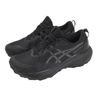 【asics 亞瑟士】越野跑鞋 GEL-Venture 11 4E 超寬楦 男鞋 黑 灰 入門款 1011C161003