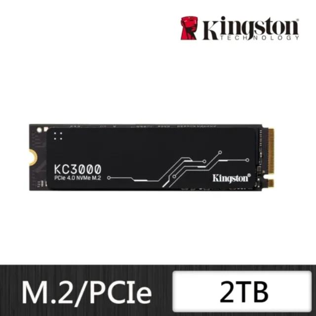SSD+MB組合★【Kingston 金士頓】KC3000 2TB M.2 2280 PCIe 4.0 SSD固態硬碟 SKC3000D/2048G+ASUS  B850M