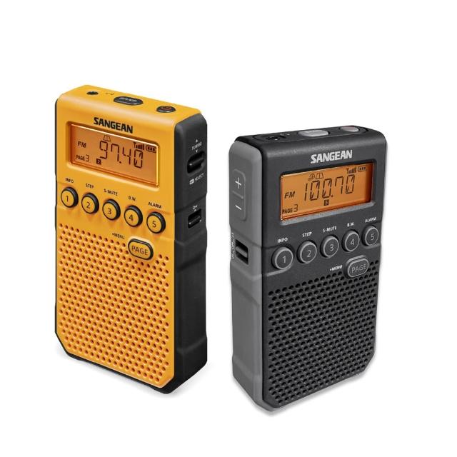 【SANGEAN 山進】調頻立體/調幅 數位式收音機DT800(雙色供應)