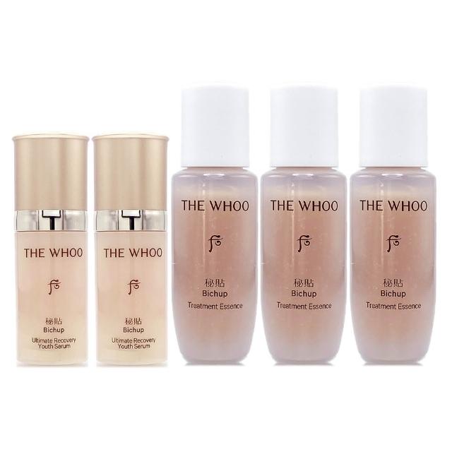 【WHOO 后】重生秘帖NAD10ml*2+秘帖循環精華NAD15ml*3-全新改版盒裝 (專櫃公司貨)