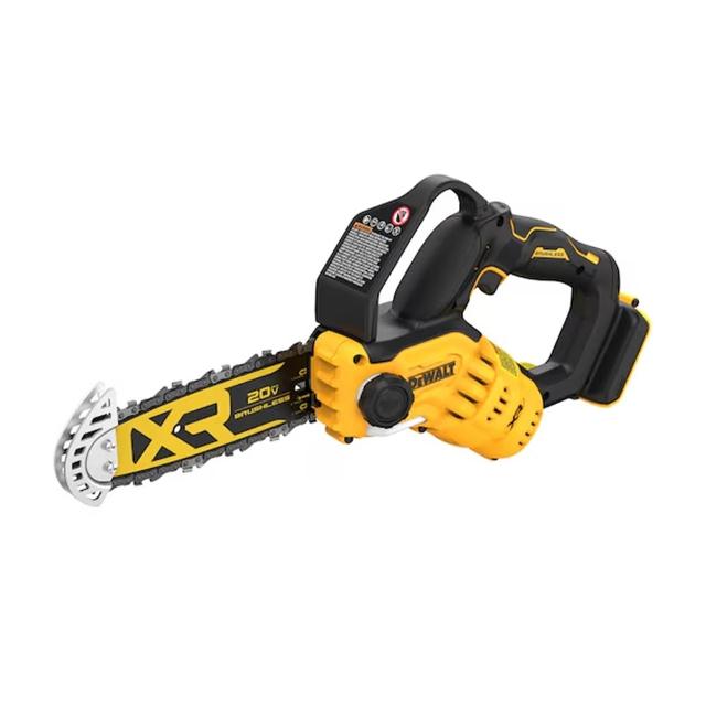【DEWALT 得偉】20V MAX 無碳刷8英吋鏈鋸機 空機(DCCS623B)