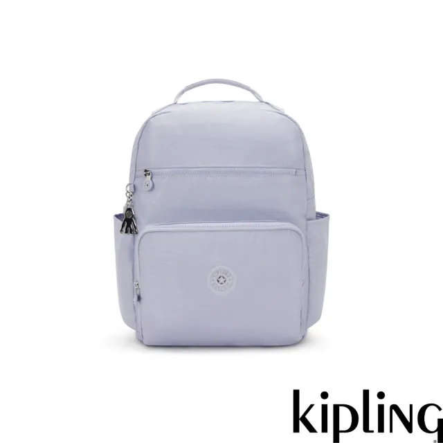 【KIPLING】溫柔藍紫大容量媽媽包-SO BABY