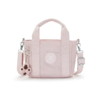 【KIPLING】霧玫粉手提側背兩用包-JAYLA MINI