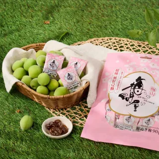 【梅問屋】梅問屋 無籽Q梅 袋裝90g｜多款口味任選 台灣青梅 零嘴 無添加梅子 嘉義名產