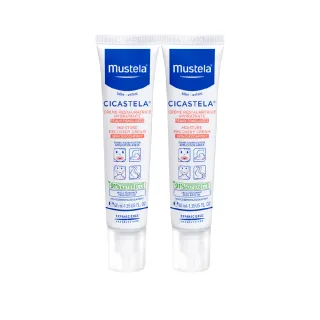 【Mustela 慕之恬廊】舒恬良 修護霜 40mlX2入(Vit.B5 嬰兒界萬用霜 醫師好辣推薦)
