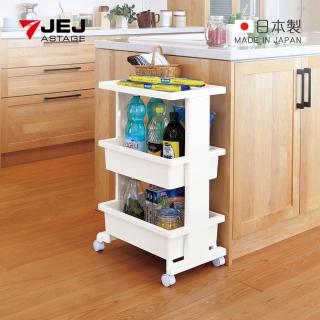【JEJ ASTAGE】lisestyle TABLE WAGON 日製三層收納邊桌推車-DIY-多色可選