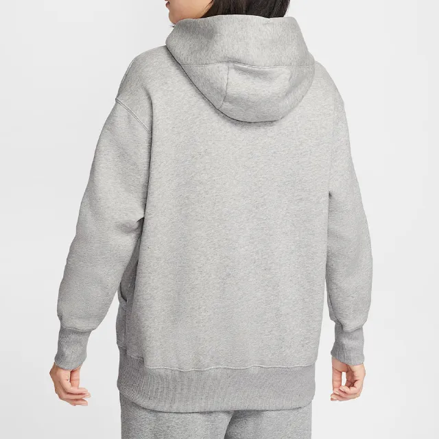 【NIKE 耐吉】PHNX FLC OS Logo HDY 女款 灰色 連帽 衛衣 長袖 IM9644-043