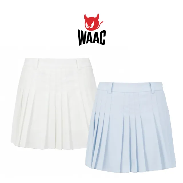 【WAAC】ATHLETIC BLADE PLEATS SKORT 女士 高爾夫百摺短褲裙(兩色任選)