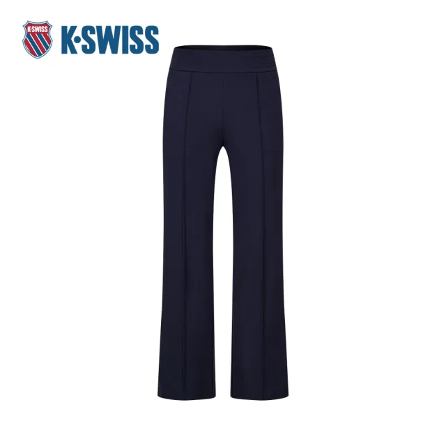 【K-SWISS】針織長褲 KN PANTSKC7632WCPK03 女褲 女裝 靜夜藍色 1910785-456