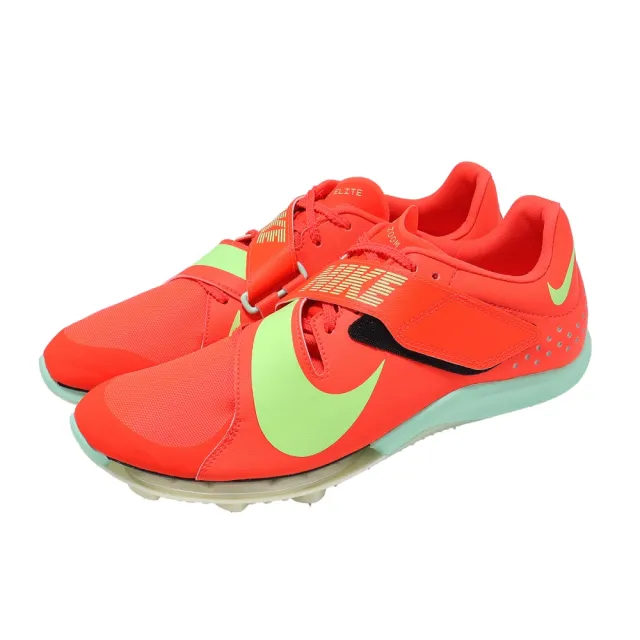NIKE 耐吉】田徑跳遠釘鞋Air Zoom LJ ELITE 男鞋紅魔鬼氈氣墊緩震