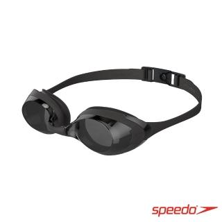 【SPEEDO】成人運動泳鏡 Cyclone 3(黑/灰)
