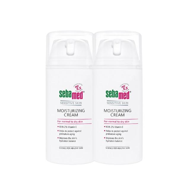 【SEBAMED 施巴】保濕修護霜100mlx2入(總代理)