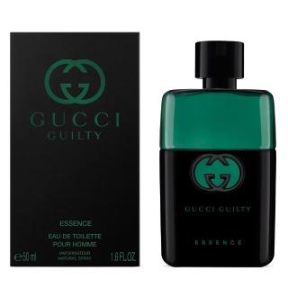 【GUCCI 古馳】GUILTY ESSENCE 罪愛真摯男性淡香水 50ml (專櫃公司貨)