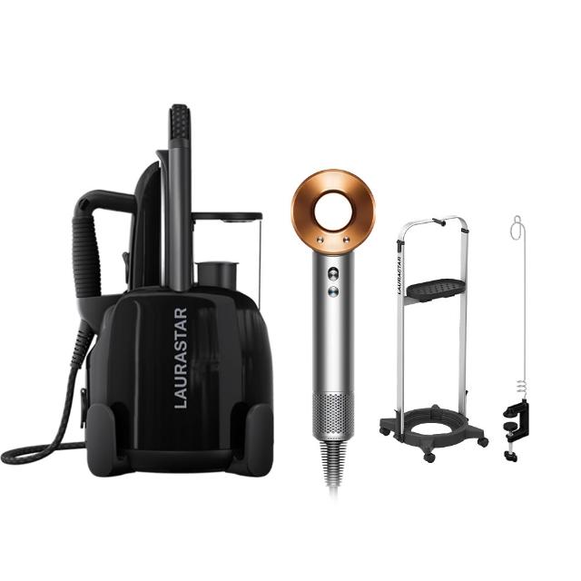 【LAURASTAR】LIFT PLUS高壓蒸汽熨斗-黑色(殺菌機/消毒機/熨斗)(超值組)