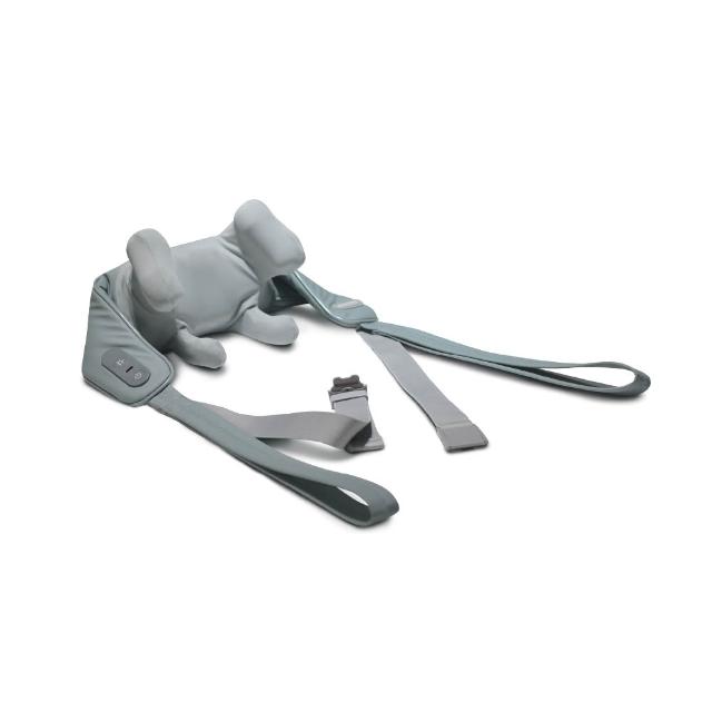 【HEALTHPIT】輕肩自在 免手持頸肩按摩器 HH-562(無線隨處使用/手拉式設計)