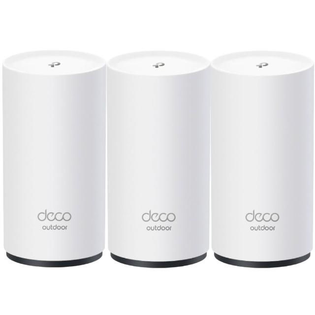 【TP-Link】3入組★WiFi 7 BE5000 雙頻 2.5G 真Mesh 無線路由器 分享器(IP65/Deco BE25-Outdoor)