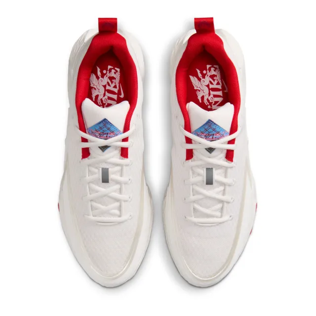 【NIKE 耐吉】S.T. Glow EP 男 籃球鞋 運動鞋 CNY 耐磨 緩震 白紅(IQ1129-061)