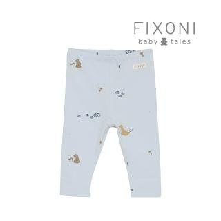 【Brands4Kids】棕熊藍色貼腿長褲 Fixoni系列(4種尺寸可選)