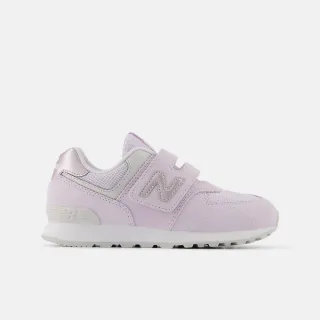 【NEW BALANCE】NB 574 童鞋 休閒鞋 運動鞋  中大童 男童 女童 粉紫色 (P5742EV-W)