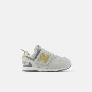 【NEW BALANCE】NB 574 童鞋 休閒鞋 運動鞋 嬰幼 男童 女童 灰黃 (I5746TF-W)