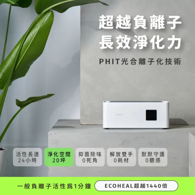 【ECOHEAL】Elev. 光子除味器