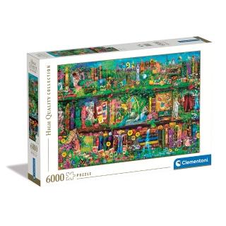 好森-花園書架 6000片拼圖 Clementoni