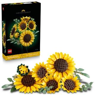 【LEGO 樂高】Botanicals 11502 向日葵花束(居家擺設 花束禮物 玩具 積木 禮物)