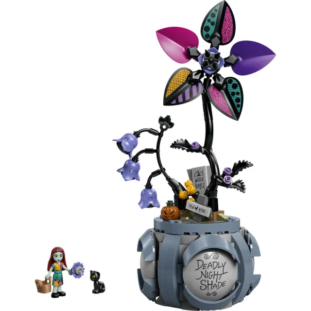 【LEGO 樂高】迪士尼系列 43288 莎莉的花盆(聖誕夜驚魂 迪士尼 禮物 積木)