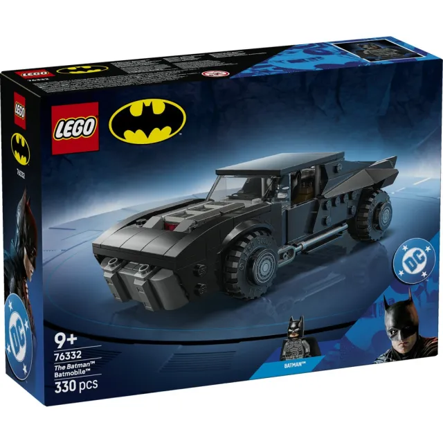 【LEGO 樂高】DC超級英雄系列 76332 《蝙蝠俠》蝙蝠車 (超級英雄玩具 玩具車 玩具 積木)