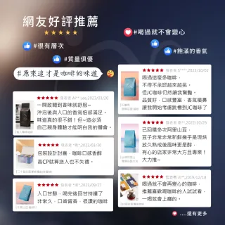 【JC咖啡】莊園配方 職人尋味 咖啡豆1包│淺-中焙(一磅;460g;花香/酒香/甜果/可可任選;莊園咖啡 新鮮烘焙)