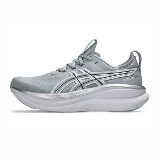 【asics 亞瑟士】GEL-Nimbus 28 ATC 男 慢跑鞋 跑鞋 路跑 灰 銀(1011C222-020)