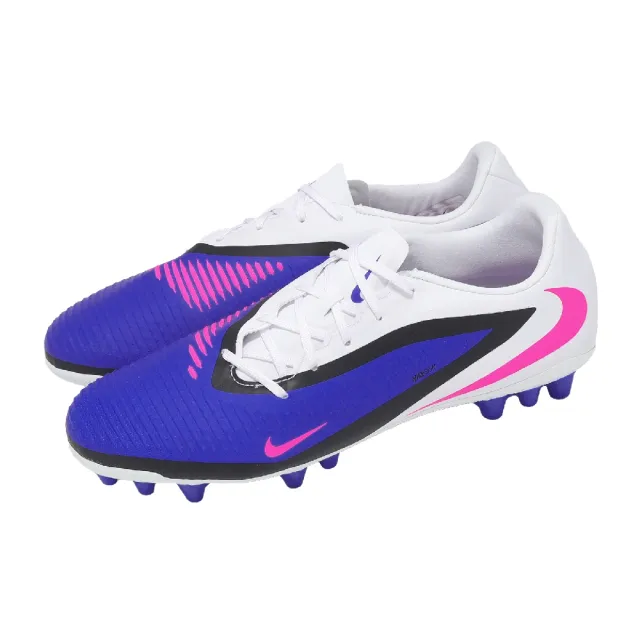【NIKE 耐吉】足球釘鞋 Phantom 6 Low ACAD AG 男鞋 女鞋 藍 白 人工草皮 HQ2322-446