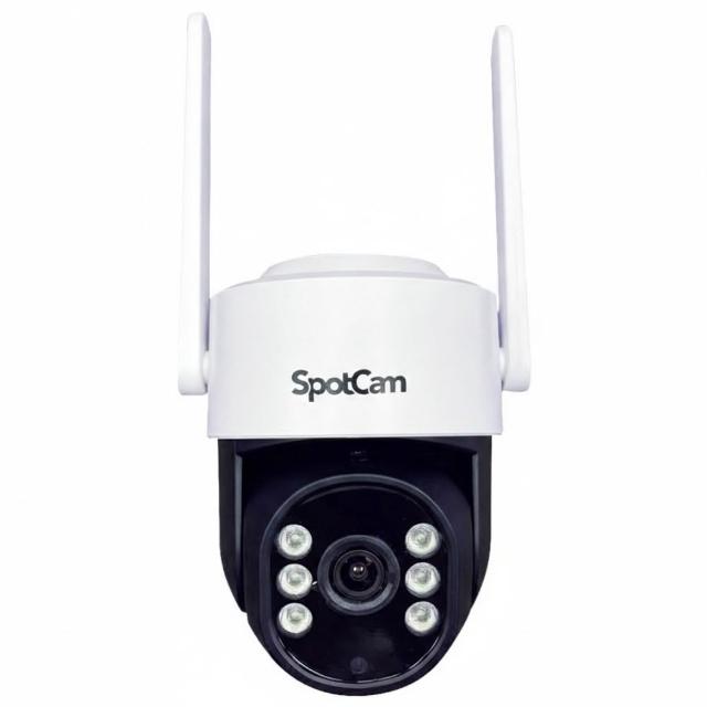 【spotcam】PT1 3K旋轉商用戶外球型網路攝影機/監視器(全彩夜視│IP65防水│支援SD卡│免費雲端)
