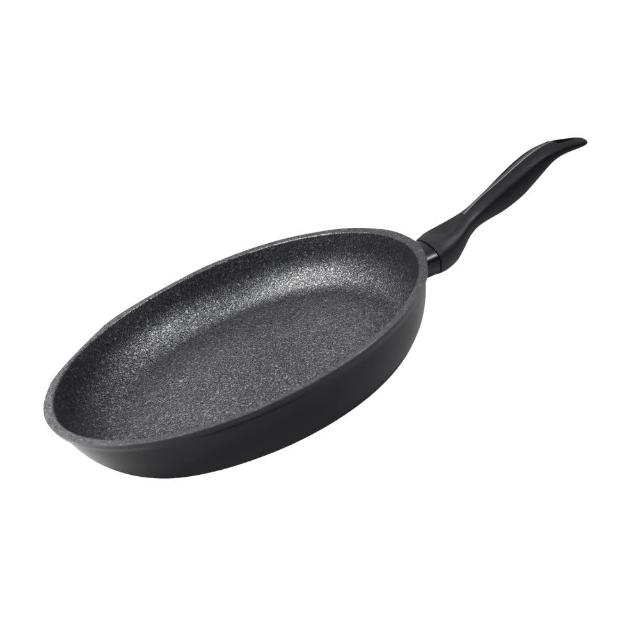 【義大利Barazzoni】加蘭蒂大理石不沾平底鍋32CM(義大利原裝進口)
