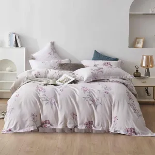 【MIT iLook】台灣製 頂級萊賽爾天柔絲六件式兩用被床罩組(單/雙/加大-多款選)