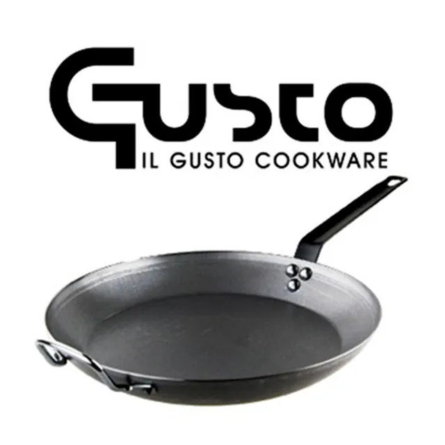 【GUSTO】32cm商用平底鍋(碳鋼 厚度3.0mm)