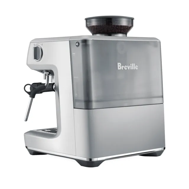 【Breville】BES876XL the Barista Express Impress咖啡機（雪花白）(總代理公司貨)