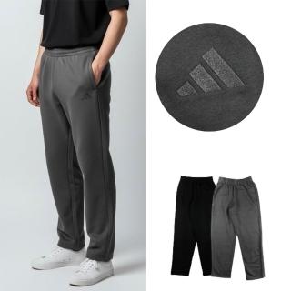 【adidas 愛迪達】刷毛 棉長褲 運動長褲 繡標 彈性 長褲 抽繩 愛迪達@1730