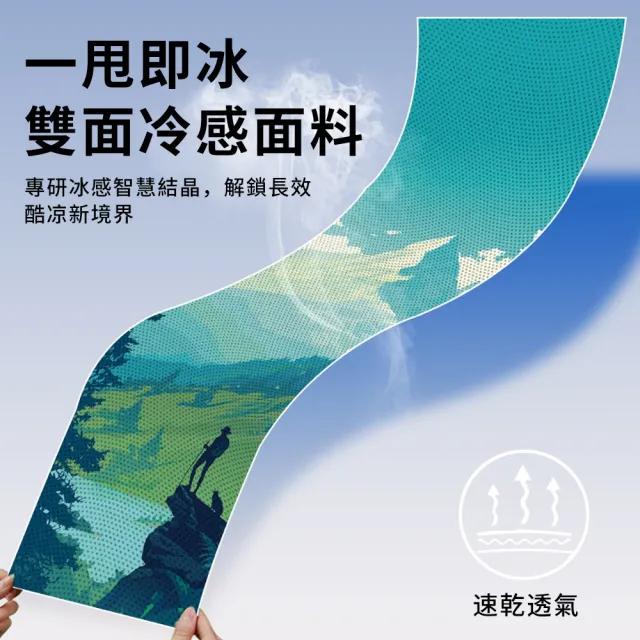 【Sumfun】健身運動速乾毛巾 30x100CM 極速降溫涼感毛巾 吸汗毛巾 吸水巾 降溫毛巾 跑步擦汗巾