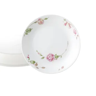 【CorelleBrands 康寧餐具】田園玫瑰2件式餐盤組(B03)