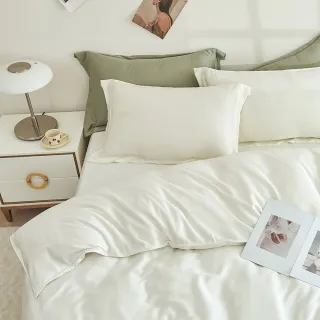 【日禾家居】買一送一 100%萊賽爾天絲床包枕套組 or 被套-單/雙/加大/特大 均價-素色/印花(60支天絲)