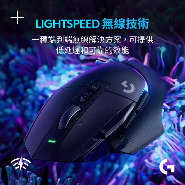 【Logitech G】G502 X Lightspeed 高效能無線電競滑鼠