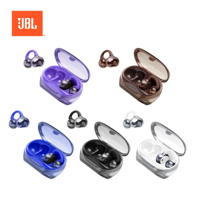 【JBL】Soundgear Clips 開放式耳夾藍牙耳機(全天配戴極致舒適)