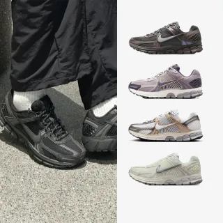 【NIKE 耐吉】運動鞋 慢跑鞋 休閒鞋 NIKE ZOOM VOMERO 5 男鞋 女 復古 黑白藍 多款(HF4259-100&)