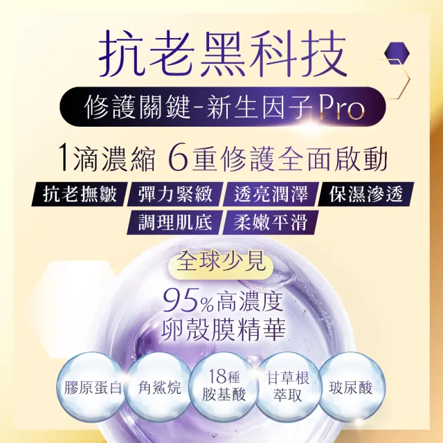 【OZIO 歐姬兒】女人我最大推薦★BO卵殼膜美容液-18ml(95%高濃度卵殼膜精華)