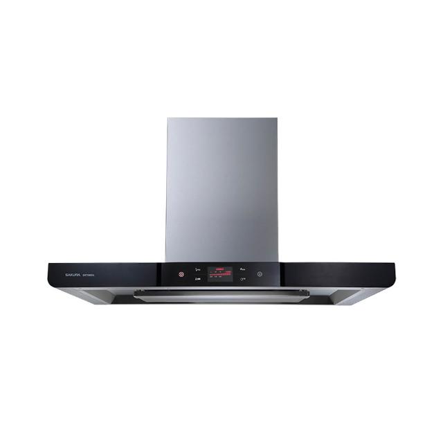 【SAKURA 櫻花】90cm倒T歐化除油煙機-渦輪變頻 AI風控系列 DR-7796SXL 含基本安裝